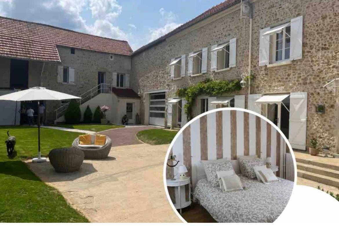 Chambres A La Maison Hermitage Aincourt Exteriör bild